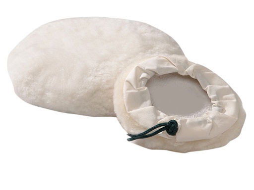 [HIS-174032] FLE40010 - Tie-On Lambswool Bonnet 150mm (6in)