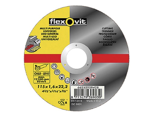[HIS-174226] FLV26779 - Multi-Purpose Cutting Disc 230 x 22mm