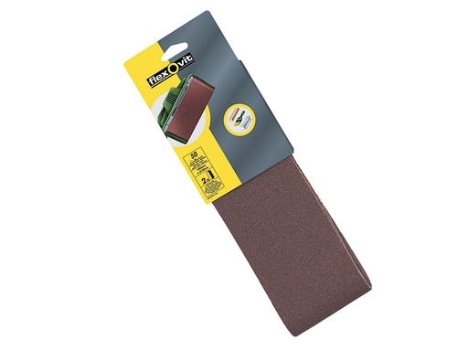 [FLV26816] Cloth Sanding Belts 610 x 100mm Assorted (Pack 6)