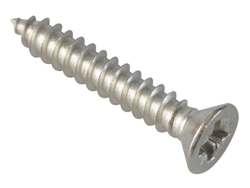 [HIS-174410] FOR184669 - Self-Tapping Screw Pozi Compatible CSK A2 SS 1in x 8 ForgePack 20