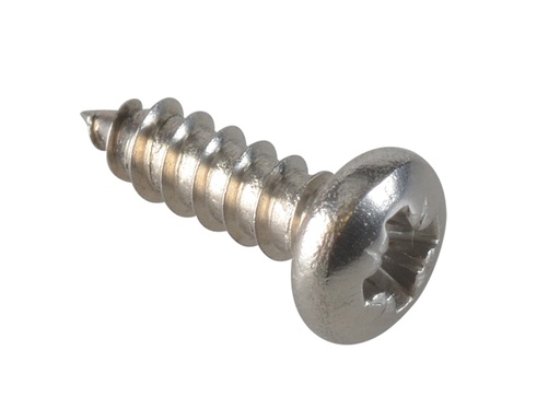 [HIS-174412] FOR184751 - Self-Tapping Screw Pozi Compatible Pan A2 SS 3/8in x 4 ForgePack 80