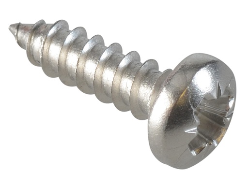 [HIS-174413] FOR184904 - Self-Tapping Screw Pozi Compatible Pan A2 SS 1/2in x 6 ForgePack 60