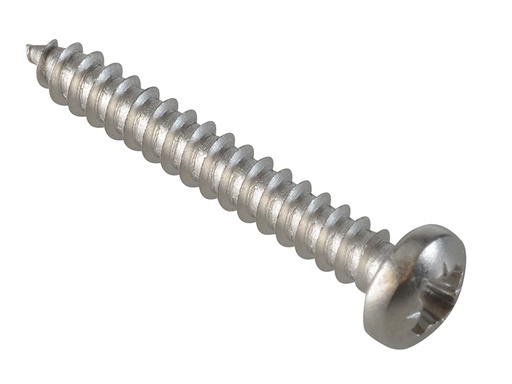 [HIS-174416] FOR184997 - Self-Tapping Screw Pozi Compatible Pan A2 SS 1in x 6 ForgePack 30