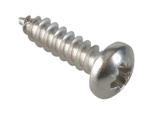 [HIS-174418] FOR185055 - Self-Tapping Screw Pozi Compatible Pan A2 SS 5/8in x 8 ForgePack 35