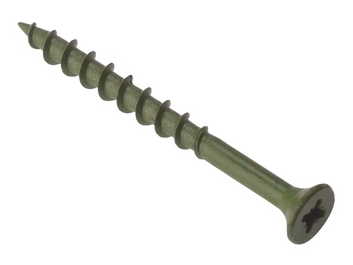 [HIS-174683] FORDS4555 - Decking Screw Pozi Compatible ST Green Anti-Corrosion 4.5 x 55mm Box 200