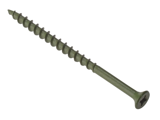 [HIS-174684] FORDS4555T - Decking Screw Pozi Compatible ST Green Anti-Corrosion 4.5 x 55mm Tub 1000