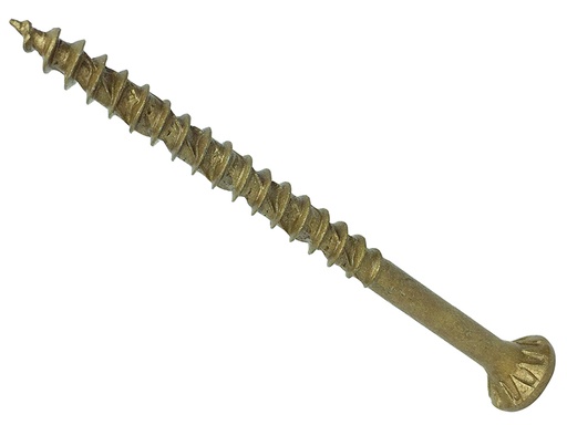 [FORDS5100TT] ForgeFast TORX Compatible Decking Screws CSK Tan 5.0x100 T25 Tub 300