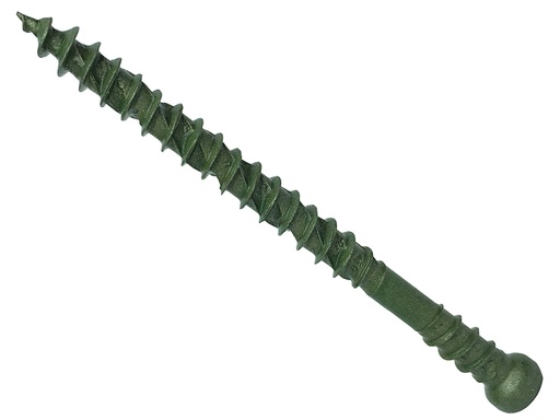 [FORDSC4550GT] ForgeFast TORX Compatible Decking Screws Reduced Head Green 4.5x50 T15 Tub 600