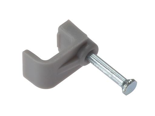 [HIS-174753] FORFCC4G - Cable Clip Flat Grey 4.00mm Box 100