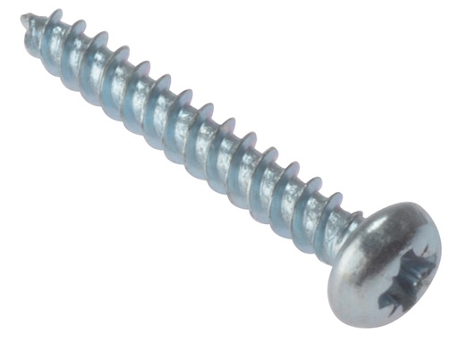 [FORRH588ZP] General Purpose Pozi Compatible Screw Round Head TT ZP 5/8in x 8 Box 200