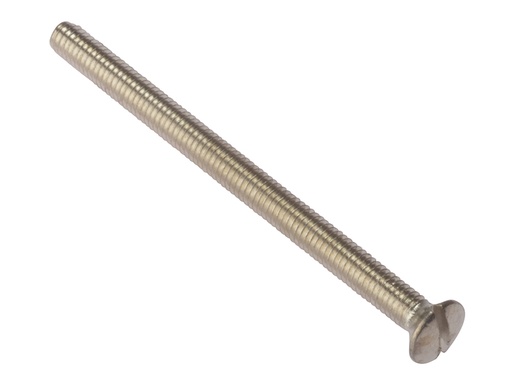[FORSS3550NPM] Socket Screw Slotted Raised Head Nickel Plated 3.5 x 50mm Bag 100