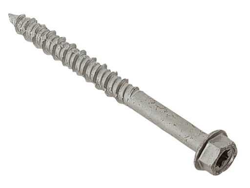 [FORTFMH6382] TechFast Masonry Screw TORX Compatible Hex 6.3 x 82mm (Box 100)