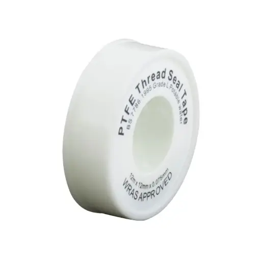 [HIS-178523] HPTFE-TAPE/W - P.T.F.E Tape 12mm x 12m - White (suitable for water)
