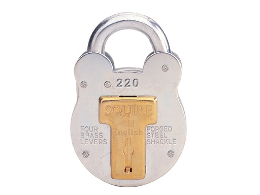 [HIS-178579] HSQ220 - 220 Old English Padlock with Steel Case 38mm