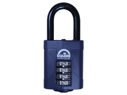 [HIS-178614] HSQCP5015 - CP50/1.5 Combination Padlock 4-Wheel 50mm Long Shackle 38mm