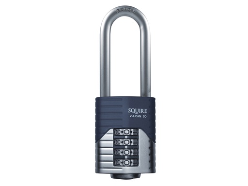 [HIS-178661] HSQVC50LS - Vulcan Long Boron Shackle Combination Padlock 50mm
