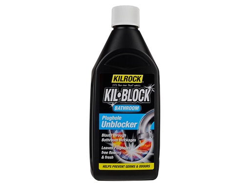 [HIS-180377] KILKBBATH - Kil-Block Bathroom Plughole Unblocker 500ml
