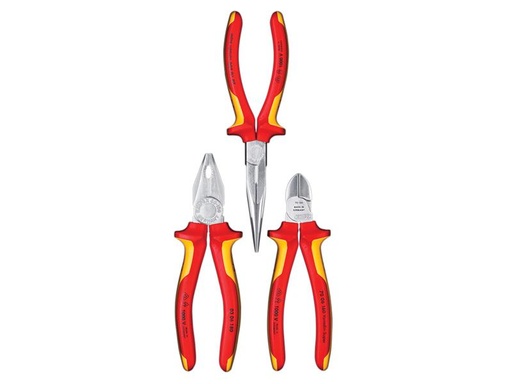 [HIS-180434] KPX002012 - Elektro VDE Pliers Set 3 Piece