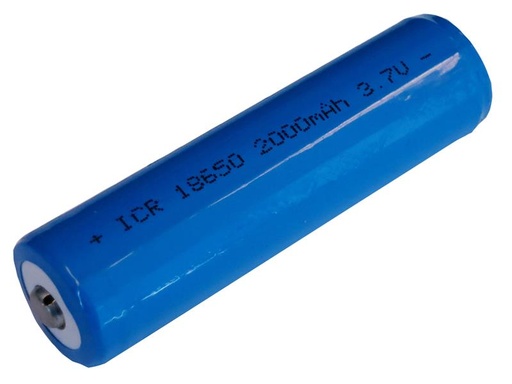 [HIS-180765] L/HSB372000 - Rechargeable 18650 Li-ion Battery 3.7V 2000mAh