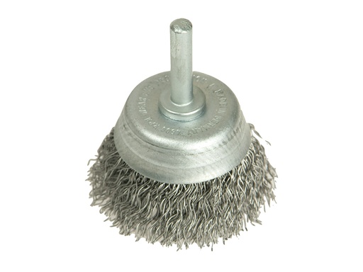 [LES43012307] DIY Cup Brush with Shank 50mm 0.35 Steel Wire