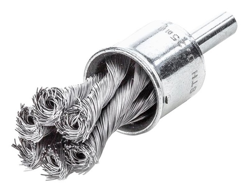 [LES456278] Knot End Brush with Shank 29mm 0.35 Steel Wire
