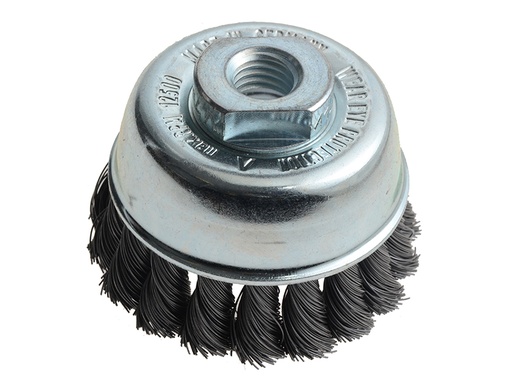 [LES482117] Knot Cup Brush 65mm M14x2.0 0.35 Steel Wire
