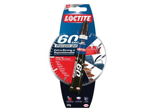 [LOC60SAPG] 60 Second All-Purpose Glue 20g