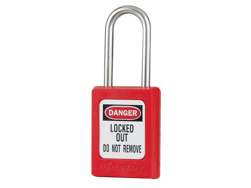 [MLKS31RED] Lockout Padlock 35mm Body & 4.76mm Stainless Steel Shackle