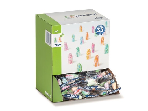 [HIS-182712] MOL780001 - Spark Plugs Earplugs SNR 35 dB 200 Pairs