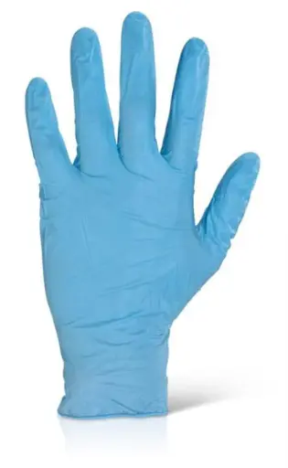 NDGPF30BL - Nitrile PF Disposable Glove (100pk)
