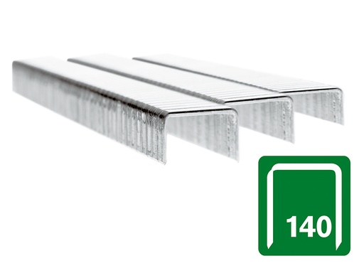 [RPD14014B5] 140/14 14mm Galvanised Staples Box 5000