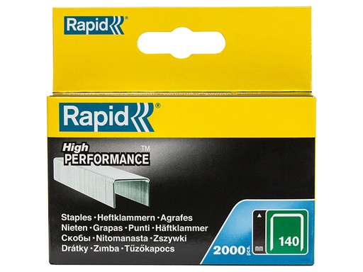 [RPD1406] 140/6 6mm Galvanised Staples Box 2000