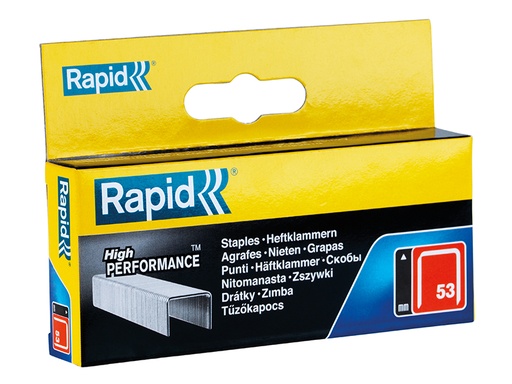 [RPD5314B2500] 53/14B 14mm Galvanised Staples Box 2500