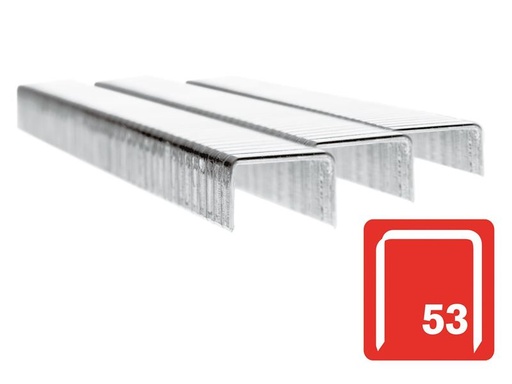 [RPD536B2500] 53/6B 6mm Galvanised Staples Box 2500
