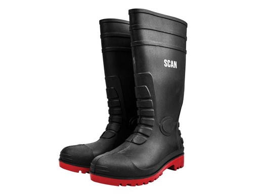 [SCAFWWELL10] Safety Wellingtons UK 10 EUR 44