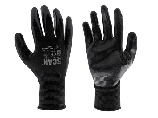 [SCAGLOINS12M] Seamless Inspection Gloves - M (Size 8) (Pack 12)