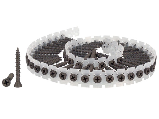 [SEN39J30MP] DuraSpin Collated Screws Fermacel Fibre Board to Wood 3.9 x 30mm (Pack 1000)