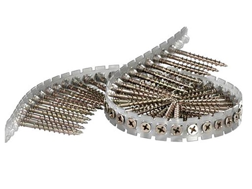 [SEN40H35MC] DuraSpin Collated Screws Chipboard 4.0 x 35mm (Pack 1000)