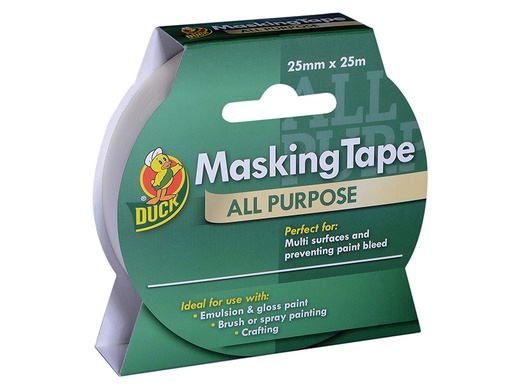 [SHU232147] Duck Tape All-Purpose Masking Tape 25mm x 25m