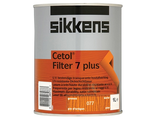 [SIKCF7PP1L] Cetol Filter 7 Plus Translucent Woodstain Pine 1 litre