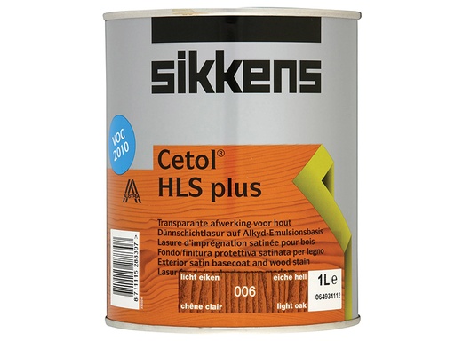 [SIKCHLSPLO1L] Cetol HLS Plus Translucent Woodstain Light Oak 1 litre