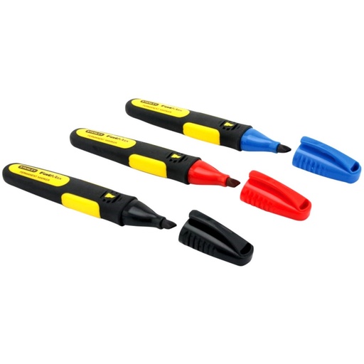 [STA047315] FatMax Chisel Tip Marker (Pack 3)