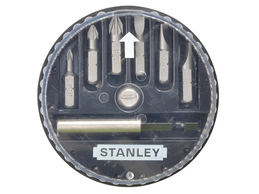 [STA168738] Slotted/Pozidriv Insert Bit Set 7 Piece