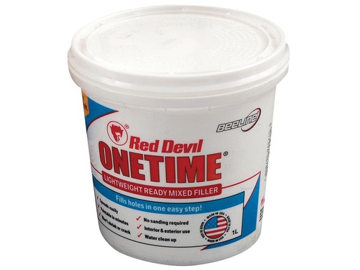 [STAHBFOLN10] Red Devil Onetime Filler 1 litre