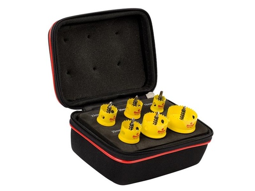 [STRKCS06001] Cordless Smooth Cut Bi-Metal Holesaw Kit 6 Piece