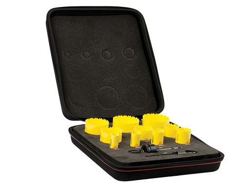 [STRKDC10022] KDC10022 Deep Cut Bi-Metal Deluxe Plumber's Holesaw Kit 12 Piece