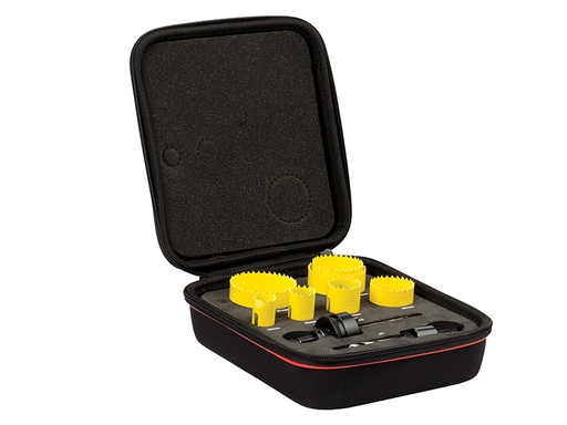 [STRKFC07021] KFC07021 Fast Cut Bi-Metal Plumber's Holesaw Kit 9 Piece