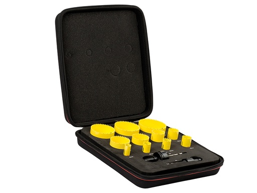 [STRKFC11021] KFC11021 Fast Cut Bi-Metal Deluxe Electrician's Holesaw Kit 13 Piece