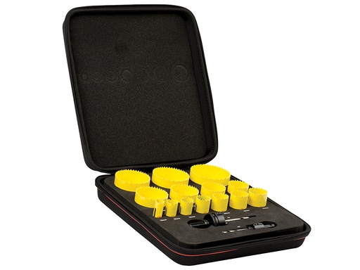 [STRKFC14021] KFC14021 Fast Cut Bi-Metal Universal Holesaw Kit 16 Piece