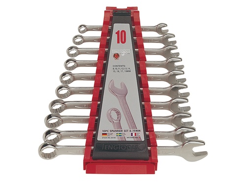 [TEN6510A] Combination Spanner Set 10 Piece